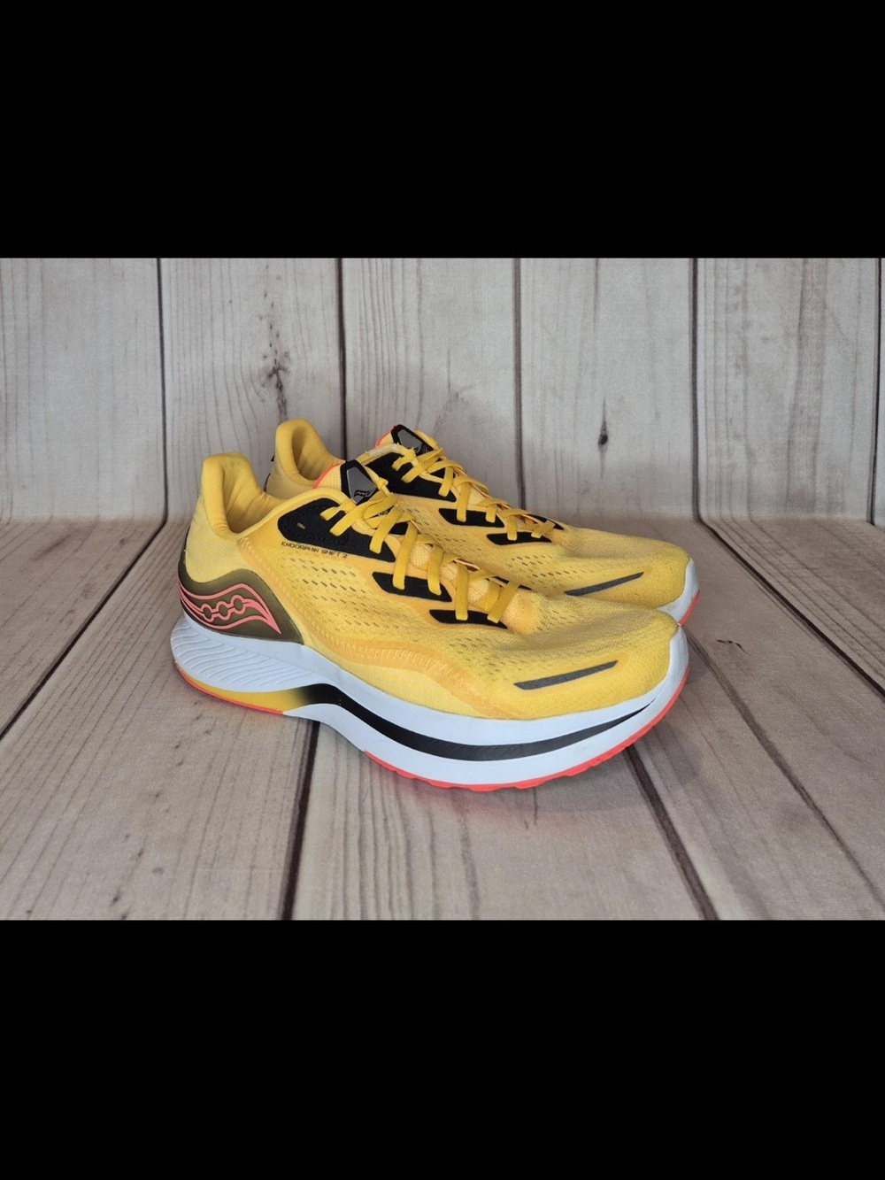 Saucony Endorphin Shift 2 Men's Size 12 Yellow Running Shoes S20-68916